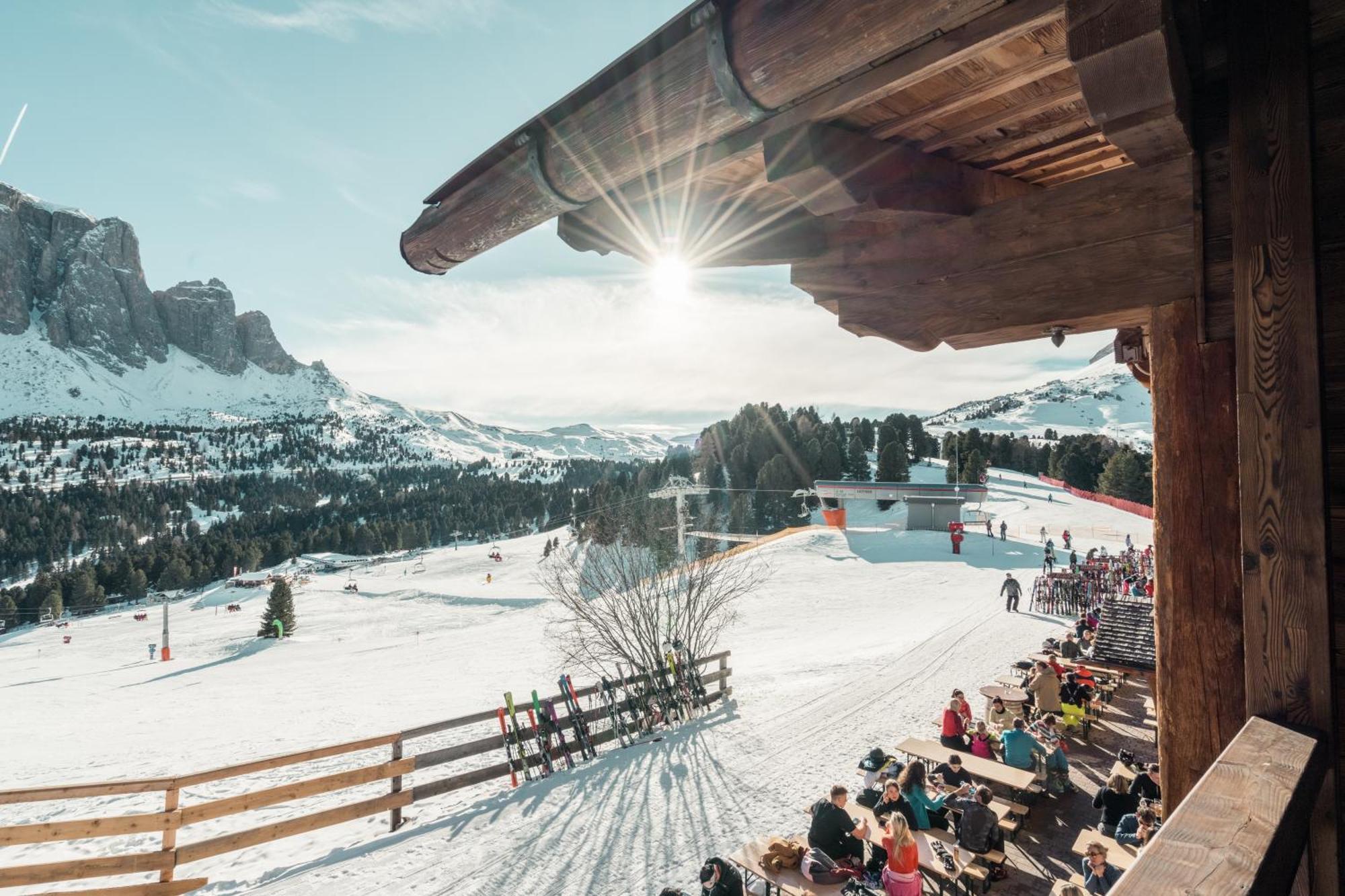Hotel Piz Seteur Wolkenstein in Gröden Exterior foto